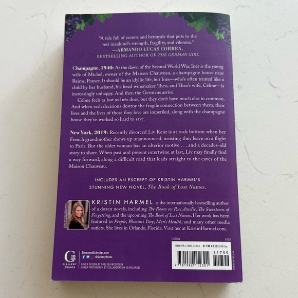 Kristin‎ Harmel The Winemaker's Wife A Novel - Paperback Book - Picture 2 of 5